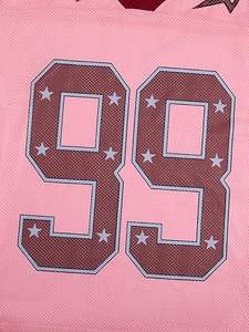 Camiseta de Jersey para Hombre y Mujer, Estilo Harajuku Hip Hop, con Gráficos Numéricos, Oversize, Gótica, Cuello en V, Malla Transpirable, Tallas Grandes - Product Image 6