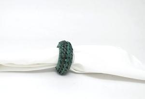 Anillos de Servilleta Redondos Ecológicos de Bambú y Yute para Bodas Clásicas - Product Image 4