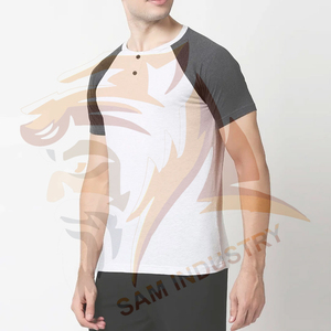 เสื้อยืดคุณภาพดี ออกแบบได้ตามต้องการ เสื้อเปล่าเรียบง่าย สวมใส่สบาย แขนสั้น สำหรับผู้ชาย - Product Image 2