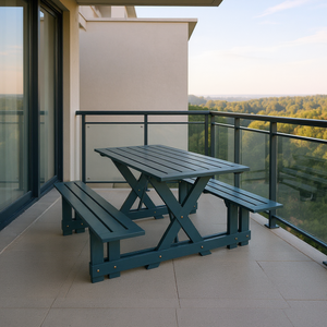 Juego de Muebles de Exterior Ecológicos de Primera Calidad Hechos de Madera Contrachapada de Pino Americano con Revestimiento Resistente a la Intemperie para Decoración de Jardín - Product Image 5