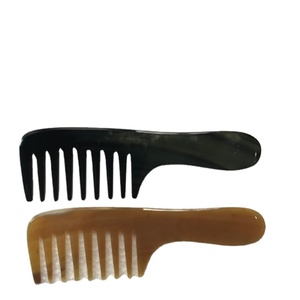 WATER BUFFALO HORN <b>COMB</b> - <b>Hot</b> Horn <b>Comb</b> Manufacture accept Custom Logo with natural material of buffalo horn made in Vietnam - Product Image 2