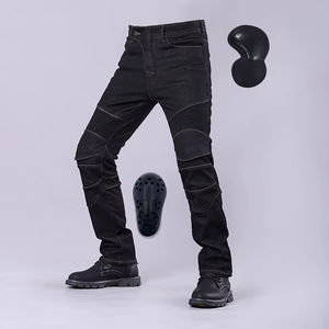 Men Motorcycle Riding Pants CE Armor Knee <b>Hip</b> <b>Pads</b> Protective Biker Jeans Reinforced Trousers Men Touring Motorbike Pants - Product Image 1