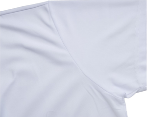 Custom Printed White Men's Cotton Polo Shirt Breathable Work Fashion Uniform Silk Screen Printed ODM Service Oeko-Tex Certified - Product Image 5