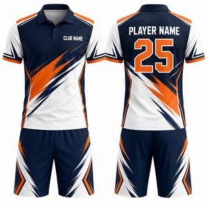Conjunto Deportivo de Polo y Pantalones Cortos de Golf para Mujer, con Spandex, Patrón Geométrico, Color Degradado, Cuello Polo, Cintura Elástica, Secado Rápido - Product Image 1