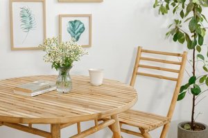 Wholesale <b>Bamboo</b> <b>Table</b> Rustic Style Eco <b>Bamboo</b> Furniture for Dining Room Cafe Outdoor Garden Custom Design Available - Product Image 3
