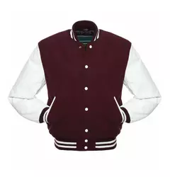 Stonefield Manufacturing Geometric Patchwork Stand Collar Varsity <b>Jacket</b>-100% Wool Hooded <b>Waterproof</b> Streetwear <b>Winter</b> Outerwear - Product Image 1