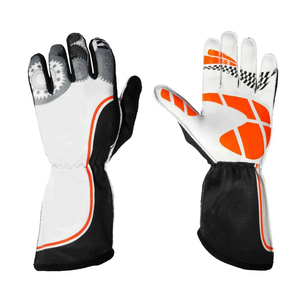 Gants de course professionnels à doigts entiers unisexes en nylon antidérapants avec fermeture auto-agrippante pour la performance en extérieur - Product Image 1