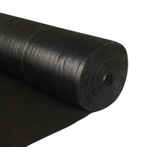 Tessuto per Paesaggistica Nero Resistente ai Raggi UV e ai Tagli, 3*250ft, 5oz - PE e HDPE - Product Image 1