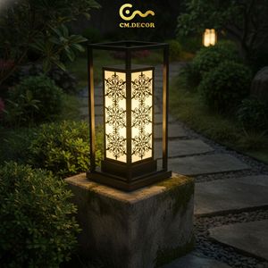 Lampes de jardin détachables en acier/inox blanc chaud, semi-encastrées, pour extérieur/villa/jardin, 3500K (blanc chaud), avec plan de conception AutoCAD - Product Image 3