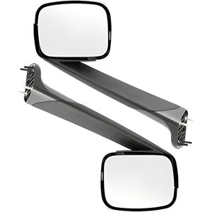 Nuovo 2018+ per Freightliner Cascadia Coppia di Specchietti Cromati per Cofano, Lato Sinistro e Destro, con Riscaldamento - Product Image 3