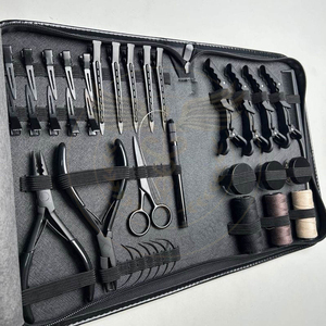 Kit d'outils professionnels pour extensions de cheveux en acier inoxydable à micro-anneaux pour usage commercial - Product Image 4