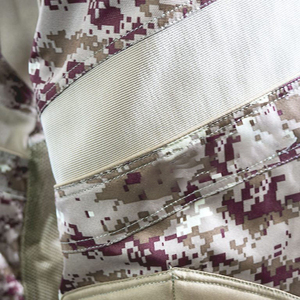 Pantalones de Paintball para Hombre, Estampado de Camuflaje Digital, con Rodilleras Acolchadas, Bolsillos Tipo Cargo, Cinturón Ajustable, Ventilación de Malla, Pantalones Deportivos para Exteriores - Product Image 4