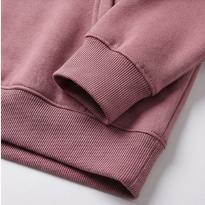 Cotton Blended Oversize Pullover Hoodie Women Men <b>Sweatshirts</b> <b>Plain</b> Dyed Unisex Casual Fashion Activewear Apparel Tops - Product Image 6