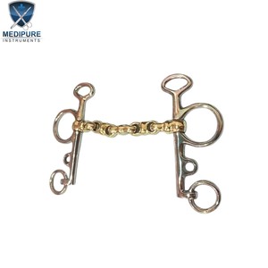 Bocado de Acero Inoxidable de Alta Calidad con Anillo en O para Caballos, para Entrenamiento de Equitación, Equipo Veterinario Ecuestre - Product Image 4