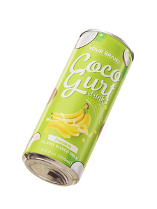 Boisson lactée végétale stérilisée au lait de coco et à la banane pour bébé, 250 ml, marque privée OEM ODM, sans produits laitiers, vente en gros - Product Image 1