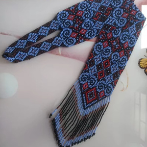 UNIQUE Ukrainian Gerdan Necklace |Chunky|Ethnic |Tribal |<b>Bead</b> Necklace |Unique |African Woman Necklace with earring,for gifted - Product Image 1