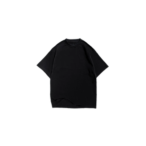 T-shirt ample en coton blanc de qualité supérieure, 300 GSM, col rond, manches courtes - Product Image 3