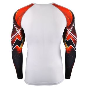 Breathable Skinny Fit Rash Guard for Sportswear Spandex Bjj Rash Guard Gym <b>Surfing</b> Diving Compression Shirts Mma Rash Guard 2026 - Product Image 6