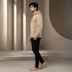 Survêtement pour homme, vêtements de sport haut de gamme, tissu respirant et doux, design confortable, coupe athlétique légère, idéal pour la salle de sport et la course à pied - Product Image 5
