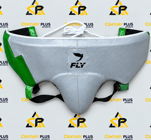 Último Diseño Profesional: Set de Guantes de Boxeo de Cuero Fly con Protector de Cabeza e Ingle, Transpirable y Duradero, Verde y Plateado - Product Image 6