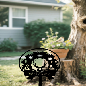 CIFbuy Insegna Natalizia Vintage da Esterno, Decorazione Festiva per Giardino, Patio, Prato, TikTok per Servizio di Ritiro Temu - Product Image 3