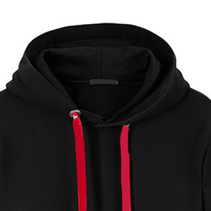Sweat-shirts d'hiver unisexes en polaire polyester/coton de haute qualité avec logo imprimé numérique surdimensionné et poche pour hommes - Product Image 3
