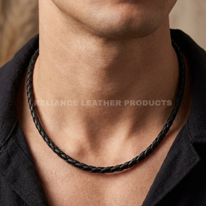 Fashion Jewelry 4mm Bolo Braided <b>Leather</b> Rope for Charms Pendants <b>Bracelets</b> Necklaces Handmade Craft Accessories - Product Image 1