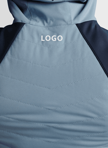 Veste d'équitation pour homme, manches longues, coupe-vent, fermeture éclair, sweat à capuche, vêtements de sport imperméables pour l'hiver - Product Image 6