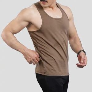 เสื้อกล้ามระบายอากาศได้ดีสำหรับผู้ชายผ้าฝ้ายปักลายลูกไม้สำหรับ100% ออกแบบได้ตามที่ต้องการ - Product Image 2