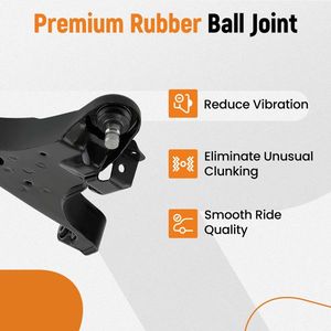 Ensemble de bras de suspension inférieurs avant avec rotules pour Nissan Armada Titan modèles 2004-2005 et 2015 - Product Image 4