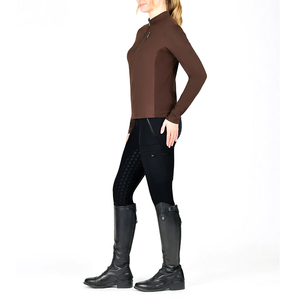 Camisa de equitación para mujer, nueva, al por mayor, para competición, manga larga, hombros caídos - Product Image 3