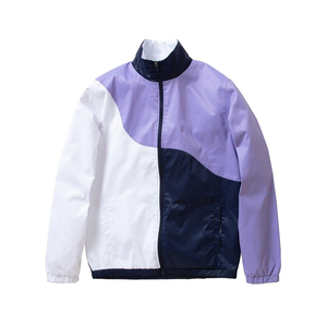 Ensemble survêtement coupe-vent en nylon personnalisé, veste et pantalon, nylon épais, logo brodé personnalisé, couleur unie, ensemble de vêtements de sport pour homme - Product Image 2