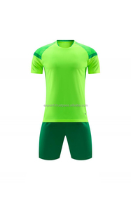 Traje de entrenamiento de fútbol de manga corta personalizable al por mayor nueva ropa de fútbol - Product Image 6