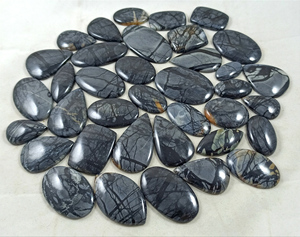 Natural Picasso Jasper Gemstone Cabochon Loose Gemstone Healing Quartz Crystal Mix Shape Picasso Jasper Cabochon Stone - Product Image 1