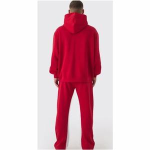 Tracksuit Set Breathable Comfortable in Solid Color Hooded Collar for Winter Wholesale Price Men's New Style Lightweight Zipper - Product Image 2