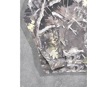 Sudadera con Capucha para Hombre, Diseño de Camuflaje, Logotipo Personalizado, Impresión por Sublimación, Transpirable, Manga Larga, Venta al Por Mayor, Alta Calidad - Product Image 5