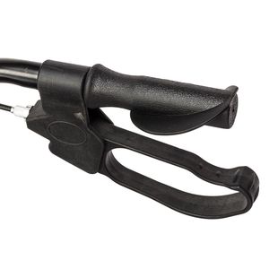 Deambulatore in Ferro Leggero, Comodo e Resistente con Ruote per Terapia Riabilitativa (Nero e Rosso) - Product Image 5