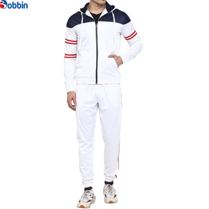 Ensemble de survêtements OEM personnalisés, très demandés, nouveau style, en gros, à rayures, couleur personnalisée, pour la gym et l'entraînement sportif - Product Image 2