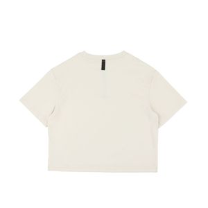 Personnalisé 100% Coton Léger Coupe Ample Respirant Haut D'entraînement Gym Fit t-shirt pour Femmes Gym Top - Product Image 3