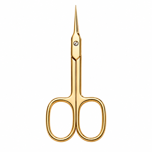 Wholesale Professional Stainless Steel Gold <b>Cuticle</b> Scissors Sharp Manicure Nail Art Beauty <b>Tool</b> - Product Image 1