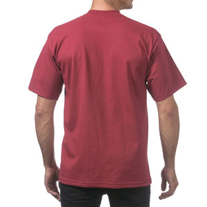 เสื้อยืดคอกลมทรงหลวมโอเวอร์ไซส์สำหรับผู้ชาย สไตล์สตรีทแวร์ ผ้าหนา น้ำหนักมาก แบบดรอปโชว์เดอร์ - Product Image 2