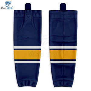 Calcetines de Hockey sobre Hielo Personalizados al por Mayor, Transpirables, Elásticos, Ecológicos, con Base Antibacteriana para Equipos Profesionales y Escuelas, OEM - Product Image 4
