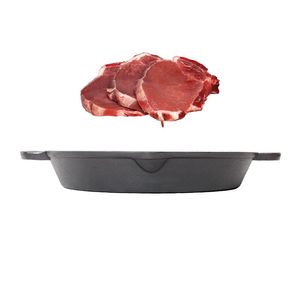 Pentola da Cucina in Ghisa Pretrattata con Manico per Padelle - Product Image 1