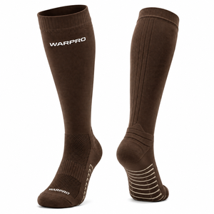 WARPRO <b>Knee</b> <b>High</b> Sports Socks Breathable Nylon Cotton Running Adults Autumn Solid Color Eco-Friendly Quick Dry Football Horse - Product Image 6
