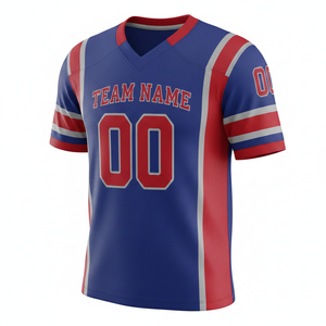 เสื้อฟุตบอลสั่งทำพิเศษสำหรับผู้ใหญ่ แขนสั้น ระบายอากาศได้ดี มีตัวเลือกไซส์พลัส ด้านหน้าทำจากโพลีเอสเตอร์ 100% คอวี - Product Image 6