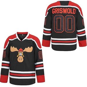 Maillot de hockey sur glace personnalisé sublimé, uniforme d'équipe, polyester respirant, séchage rapide, impression de logo OEM, vêtements de sport - Product Image 3