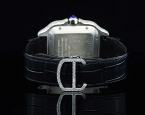 Reloj de Lujo de Fabricación India con Cuarzo Moissanite y Acero Inoxidable para Regalo de Aniversario o Vacaciones, Disponible a Precio de Fábrica - Product Image 6