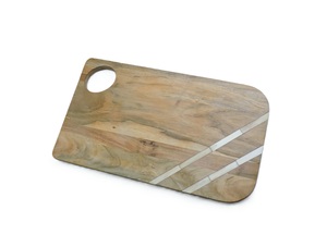 Planche à découper en bois et résine au design tendance, planche à découper avec incrustation de résine, planche à fromage en bois, planche à fromage à prix de gros d'usine - Product Image 6
