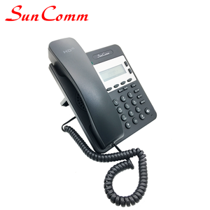 SunComm SC-2007-PEG 2 SIP IP <b>Phone</b> VoIP Desk <b>Phone</b> with <b>Intercom</b> HD Voice for Office PBX System - Product Image 3