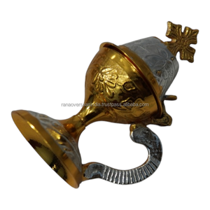 Quemador de Incienso de Latón Hecho a Mano, Incensario Religioso Grabado, Ecológico y Duradero para Iglesia, Altar, Oración, Meditación y Devoción - Product Image 6